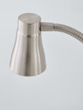 John Lewis clip table lamp chrome finish, imported from the UK