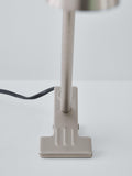 John Lewis clip table lamp chrome finish, imported from the UK