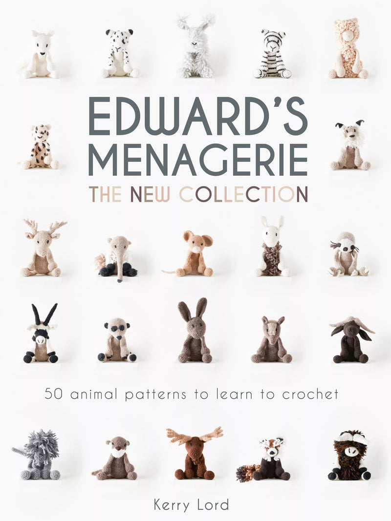 TOFT Edward's Menagerie crochet book hardback, UK version