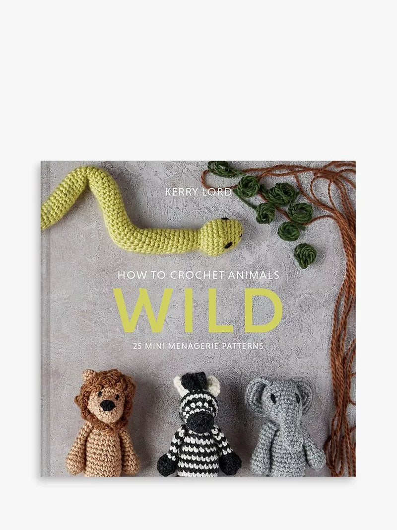 TOFT WILD crochet pattern book 25 animals - British product