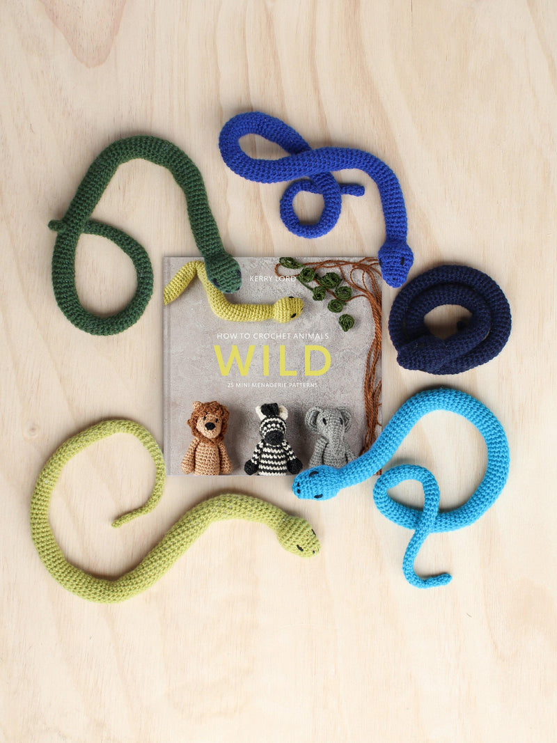 TOFT WILD crochet pattern book 25 animals - British product