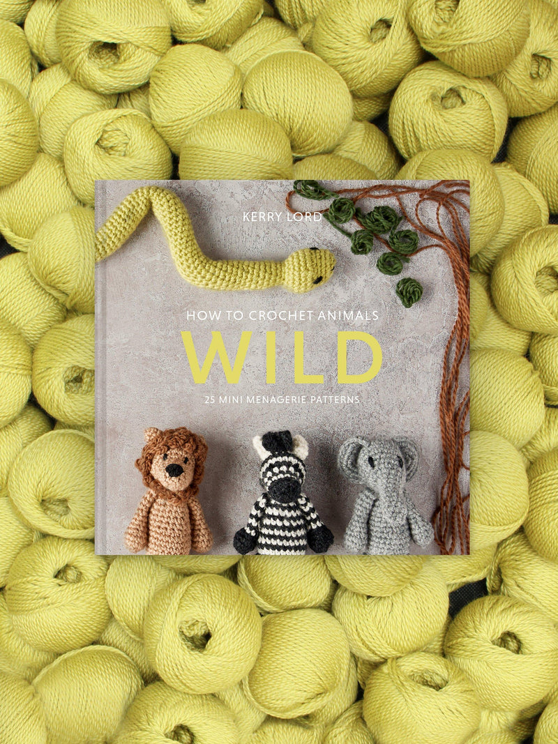 TOFT WILD crochet pattern book 25 animals - British product
