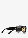 Versace Men's Polarised Pillow Sunglasses, UK version