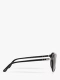 Persol aviator polarised sunglasses black grey gradient, UK version
