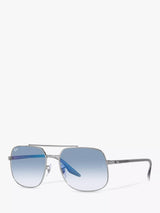 John Lewis Ray-Ban RB3699 Men's Square Sunglasses Gunmetal- Buy online at McGrocer