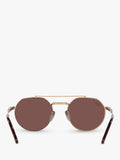 Ray-Ban Jack II titanium irregular sunglasses (British brand)
