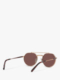 Ray-Ban Jack II titanium irregular sunglasses (British brand)