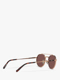 Ray-Ban Jack II titanium irregular sunglasses (British brand)
