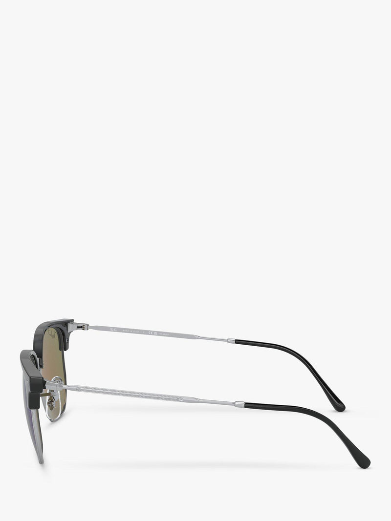 Ray-Ban RB8265 irregular sunglasses black silver, imported from the UK