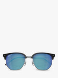 Ray-Ban RB8265 irregular sunglasses black silver, imported from the UK