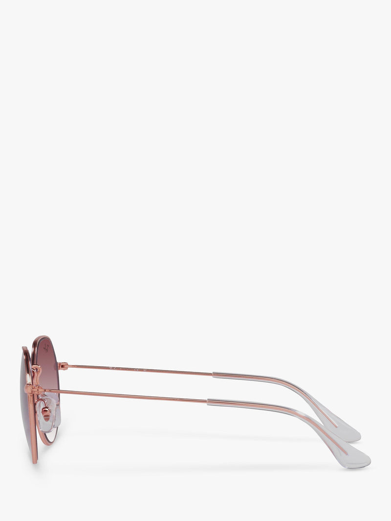 Ray-Ban Junior Jack RJ9565S sunglasses rose gold pink gradient, UK version