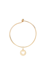 John Lewis Recognised Heart Popon Bangle- Buy online at McGrocer