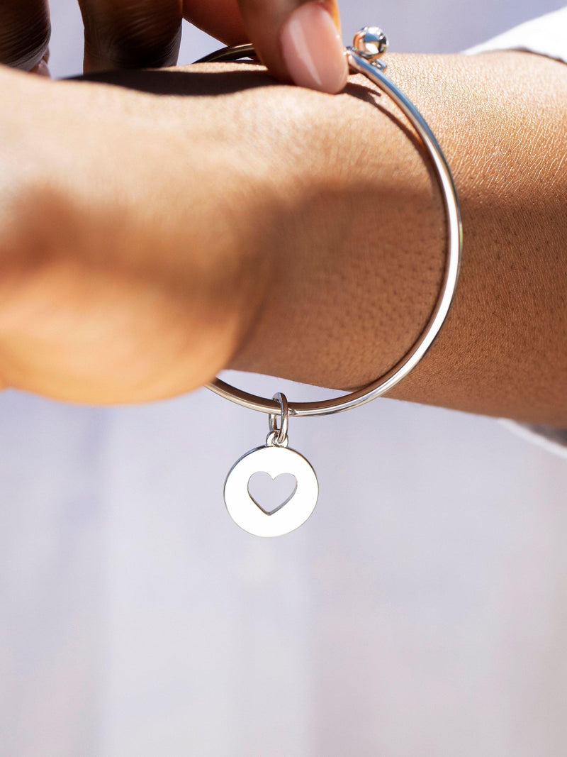 Recognised Heart Popon pendant charm 1.6cm, UK version