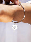 Recognised Heart Popon pendant charm 1.6cm, UK version
