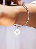 Recognised Heart Popon pendant charm 1.6cm, UK version