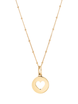 John Lewis Recognised Heart Popon Bobble Chain Pendant Necklace- Buy online at McGrocer