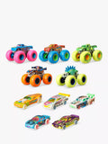 Hot Wheels monster trucks glow in the dark toy set (British brand)