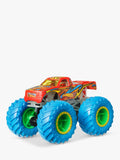 Hot Wheels monster trucks glow in the dark toy set (British brand)