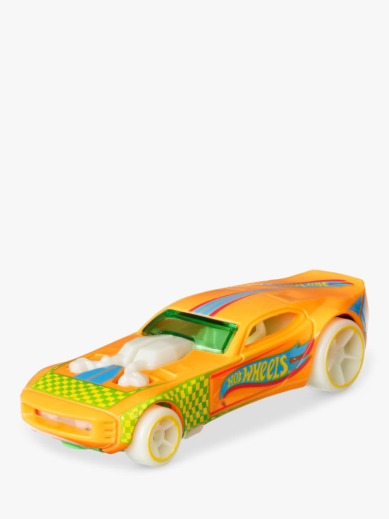Hot Wheels monster trucks glow in the dark toy set (British brand)