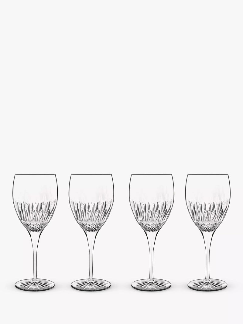 Luigi Bormioli red wine glasses set of 4 520ml (British brand)