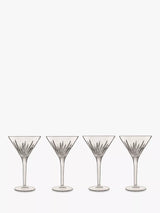John Lewis Luigi Bormioli Mixology Martini Cocktail Glass, Set of 4, 215ml, Clear- Buy online at McGrocer
