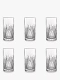 Luigi Bormioli clear shot glasses set of 6, UK version