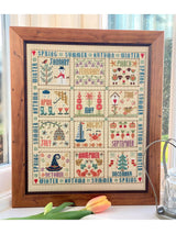 John Lewis Historical Sampler Company Our Year Cross Stitch Sampler Kit- Buy online at McGrocer