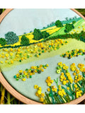 Rowandean Fields of Gold embroidery kit, imported from the UK