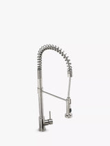 Abode Stalto Professional Einhebel-Küchenarmatur mit Ausziehfunktion, Edelstahl