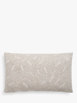 John Lewis Geometric Loop Linen Blend Cushion for Sofa- Buy online at McGrocer