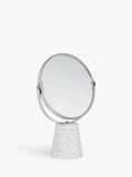 John Lewis terrazzo pedestal mirror freestanding bathroom (British brand)