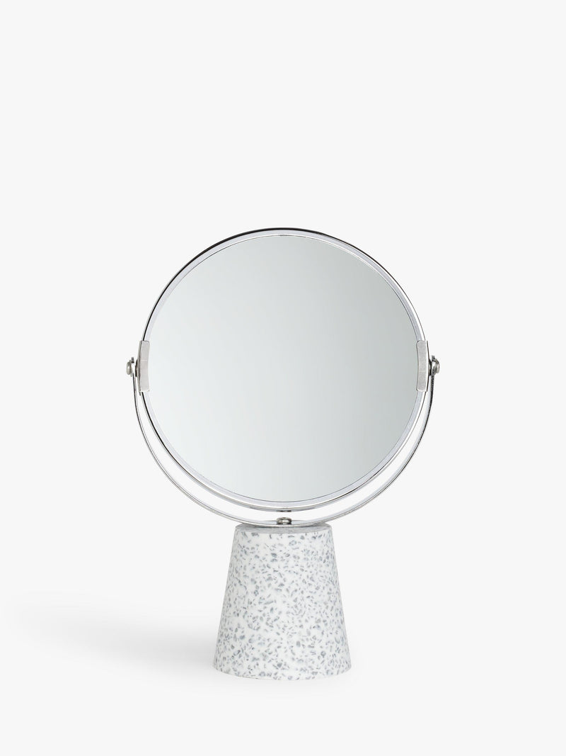 John Lewis terrazzo pedestal mirror freestanding bathroom (British brand)