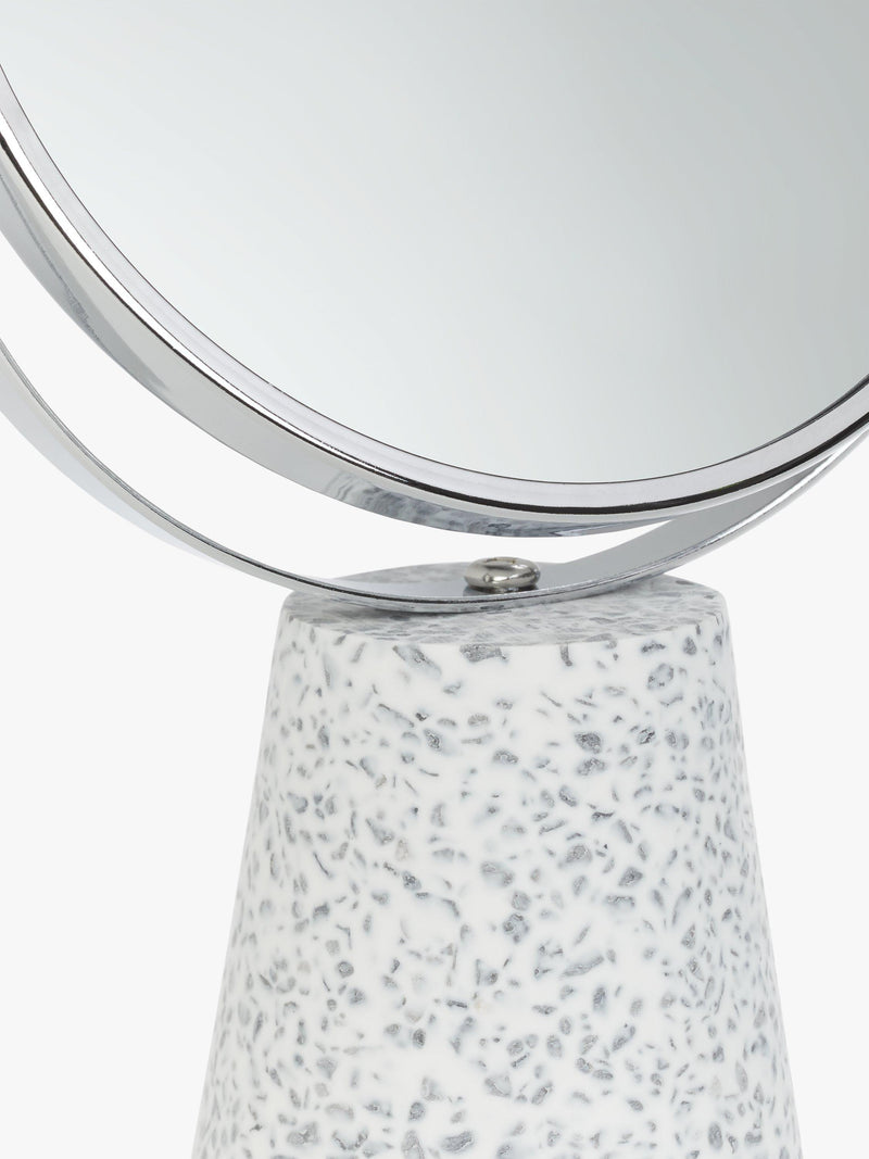 John Lewis terrazzo pedestal mirror freestanding bathroom (British brand)