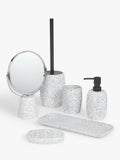 John Lewis terrazzo pedestal mirror freestanding bathroom (British brand)