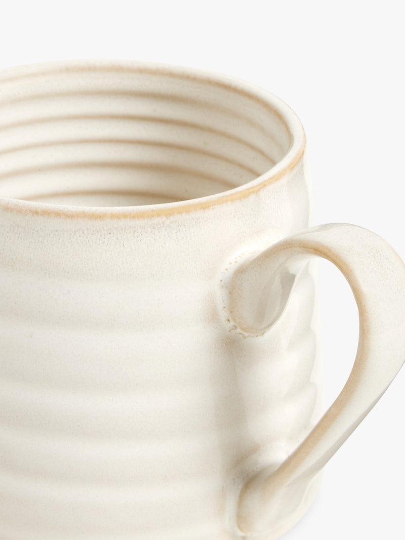 John Lewis coffee mug white 337ml, UK version
