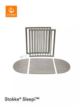 John Lewis Stokke Sleepi V3 Mini Bed Extension Wooden Bed Frame- Buy online at McGrocer