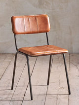 John Lewis nkuku Ukari Leather Dining Chair- Buy online at McGrocer