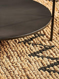 nkuku Karoko round marble coffee table 70cm, UK version