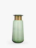 nkuku Miza vase decorative glass 32cm height, imported from the UK