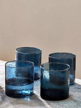 John Lewis nkuku Yala Hammered Glass Tumbler Set of 4 325ml- Buy online at McGrocer