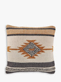nkuku cushion cover in mustard and grey, imported from the UK