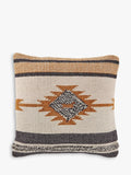 nkuku cushion cover in mustard and grey, imported from the UK