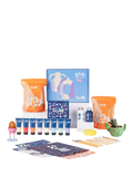 Sculpd pottery starter bundle with gloss varnish and pastel paint set, UK version