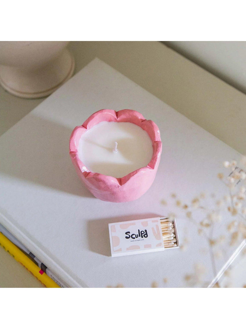 Sculpd candle making kit rose and peony (British brand)
