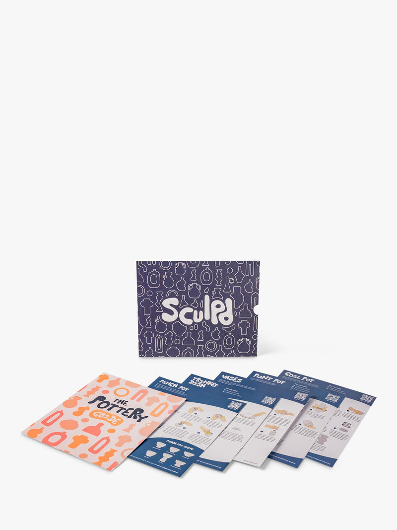 Sculpd pottery starter kit gloss finish 2.5kg, imported from the UK