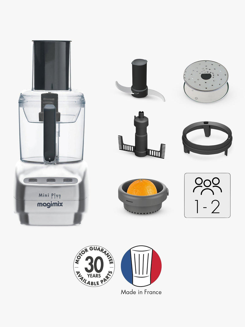 Magimix Le Mini Plus food processor satin finish (British brand)