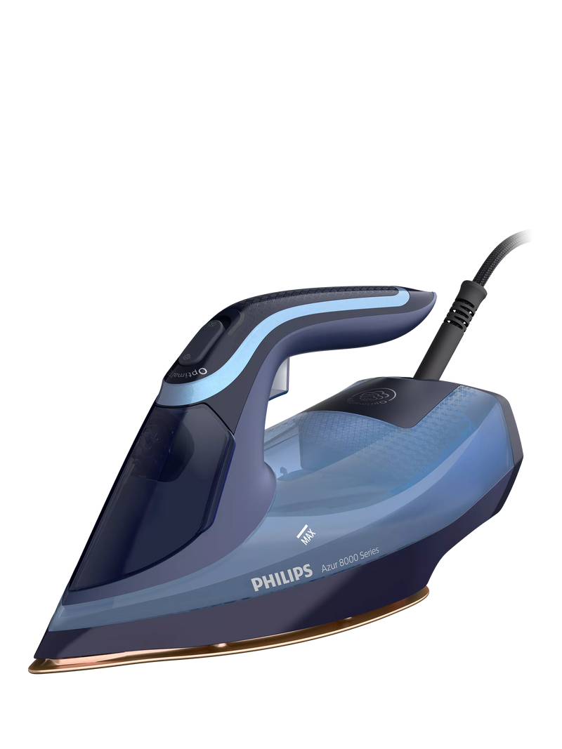 Philips Azur 8000 Series steam iron DST8020/26 Light Blue, UK version