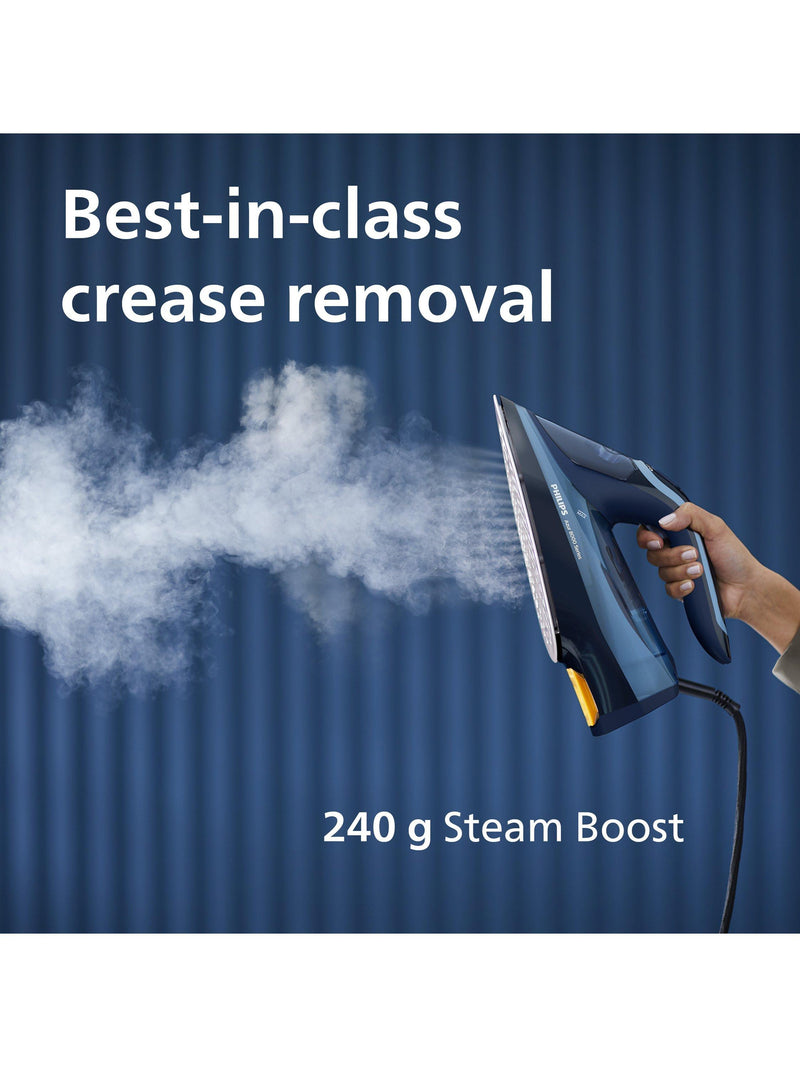 Philips Azur 8000 Series steam iron DST8020/26 Light Blue, UK version
