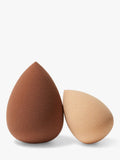 Spectrum Pantherine makeup sponge set with full and half sizes (British brand)
