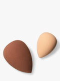 Spectrum Pantherine makeup sponge set with full and half sizes (British brand)